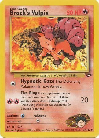 Brock’s Vulpix - 37/132 - Unlimited - EN