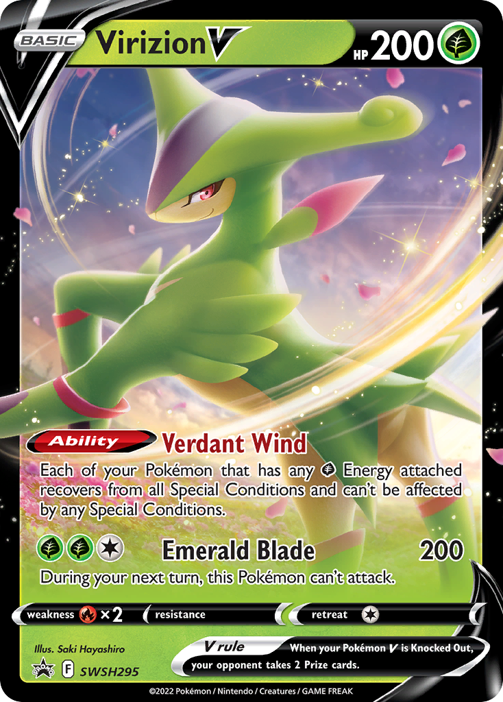 Virizion V - SWSH295/306 - EN Virizion V - SWSH295/306 - EN