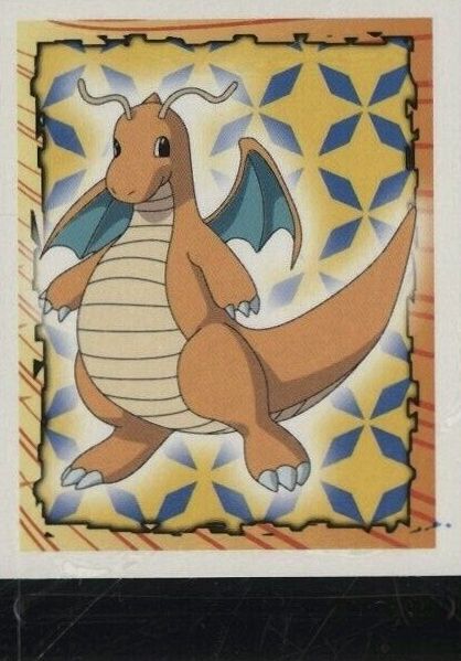 Dragonite - 149 - Merlin Sticker Series 1 Dragonite - 149 - Merlin Sticker Series 1