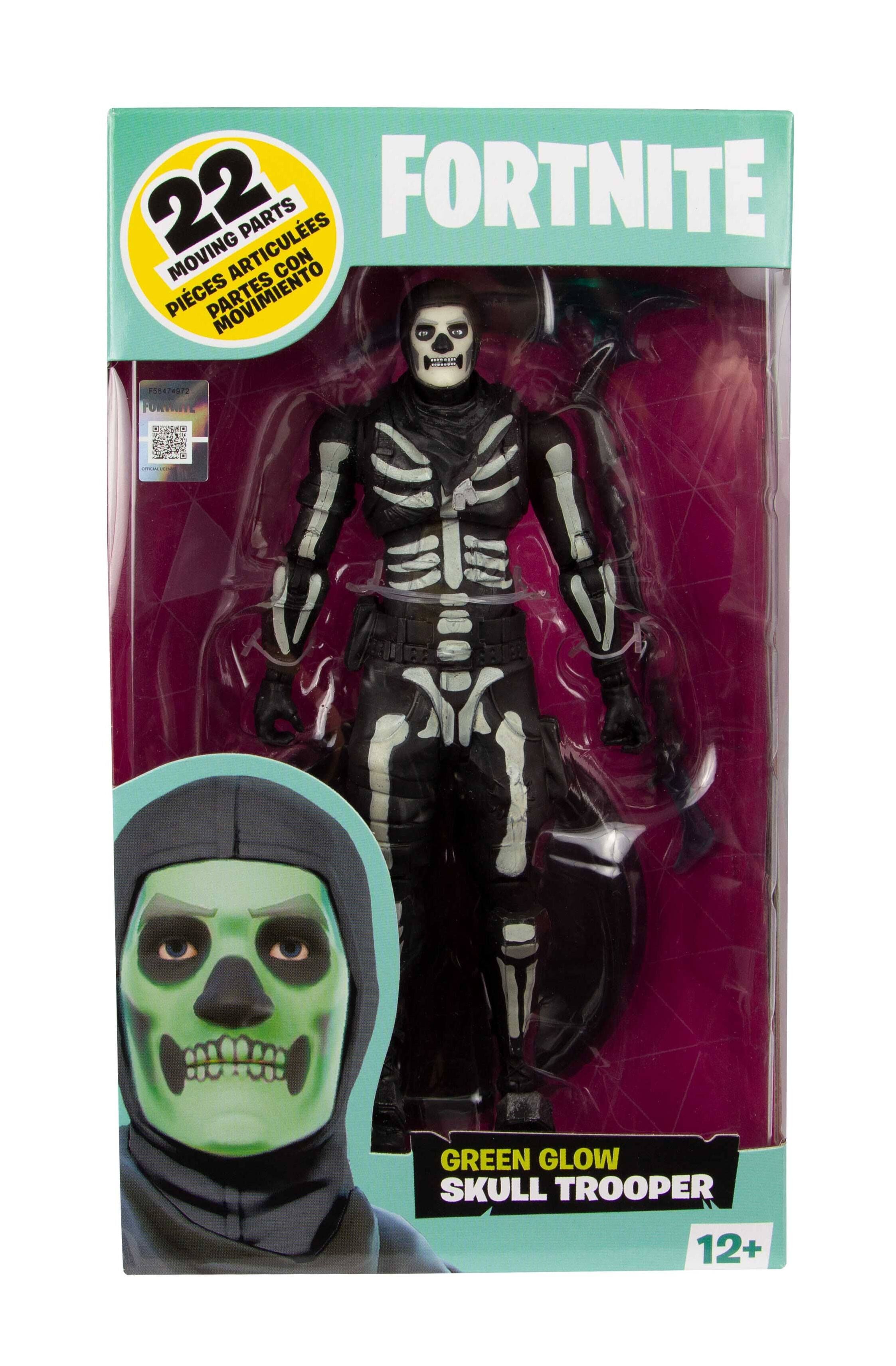 Fortnite Actionfigur Green Glow Skull Trooper Walgreens Exclusive 18 cm