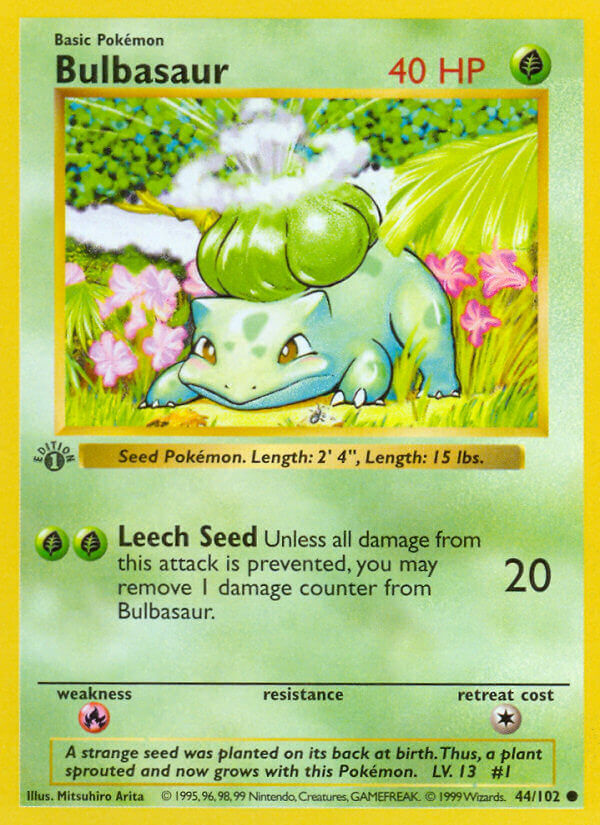 Bulbasaur - 44/102 - EN Bulbasaur - 44/102 - EN