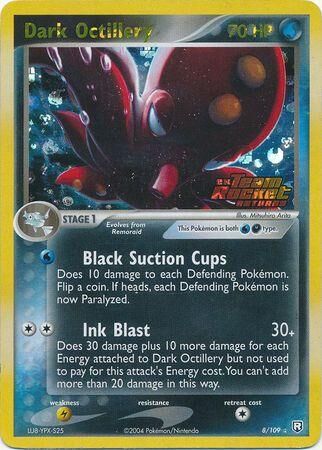 Dark Octillery - 8/109 - Reverse Holo - EN