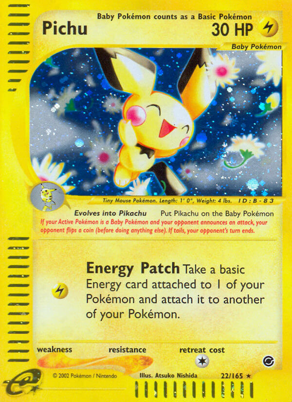 Pichu - 22/165 - Holo Rare - EN Pichu - 22/165 - Holo Rare - EN
