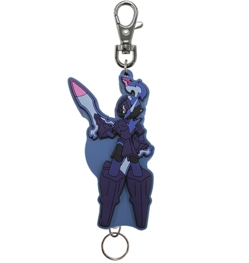 Rubber Reel Key Holder Saw Blaze