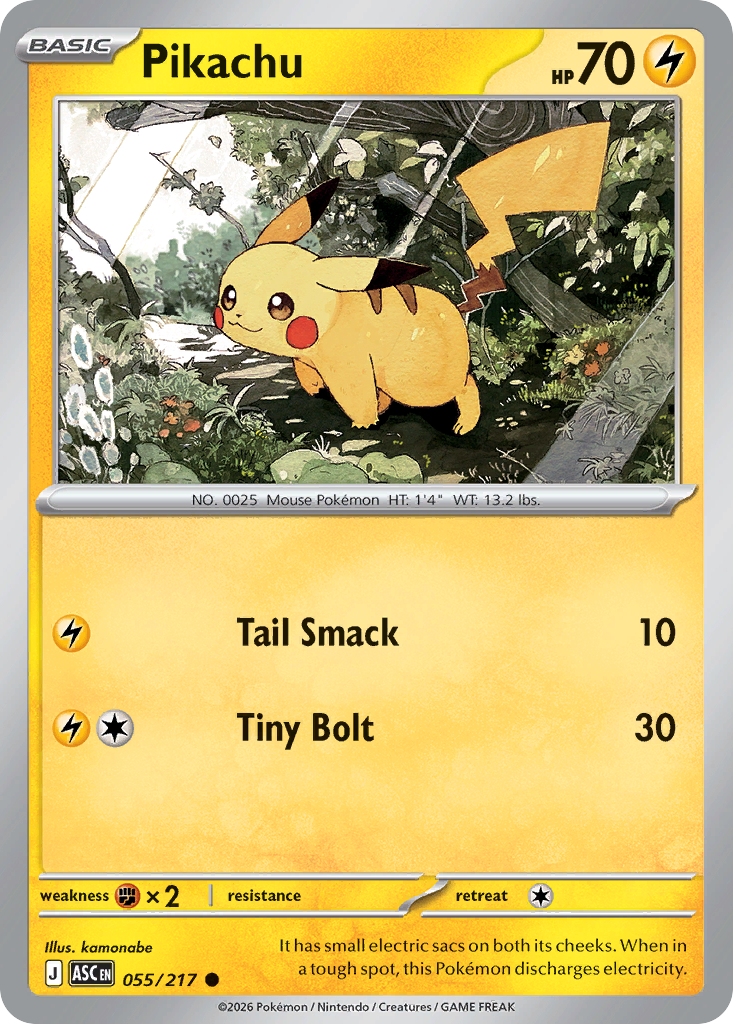 Pikachu - 055/217 - EN