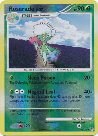 Roserade - 17/132 - Reverse Holo - EN Roserade - 17/132 - Reverse Holo - EN