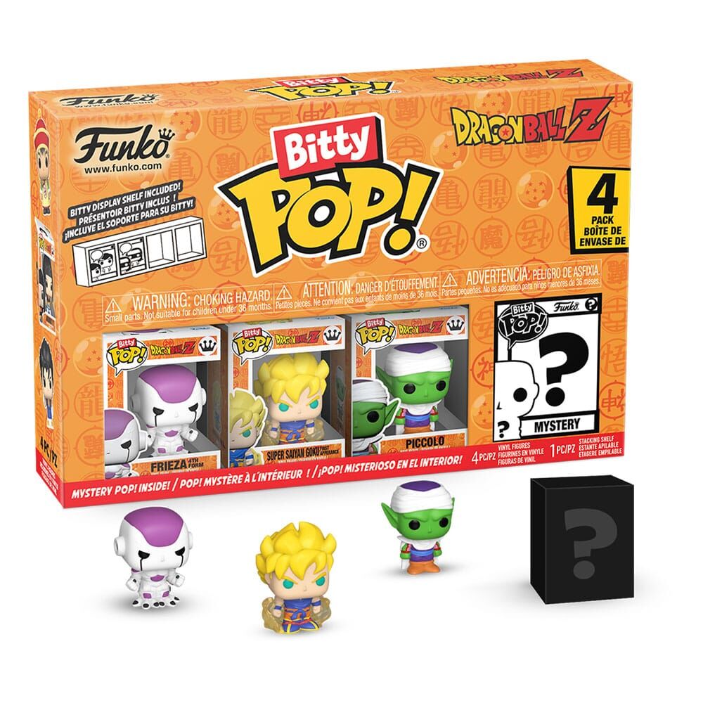 Dragon Ball Bitty POP! Vinyl Figur 4er-Pack Séries 4 - 2,5 cm 