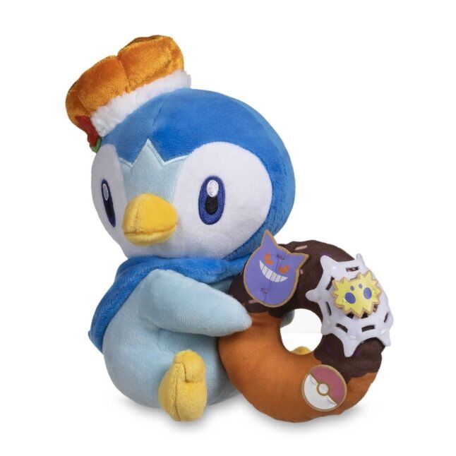 Piplup Pokémon Pumpkin Celebration Poké Plush - 22 cm