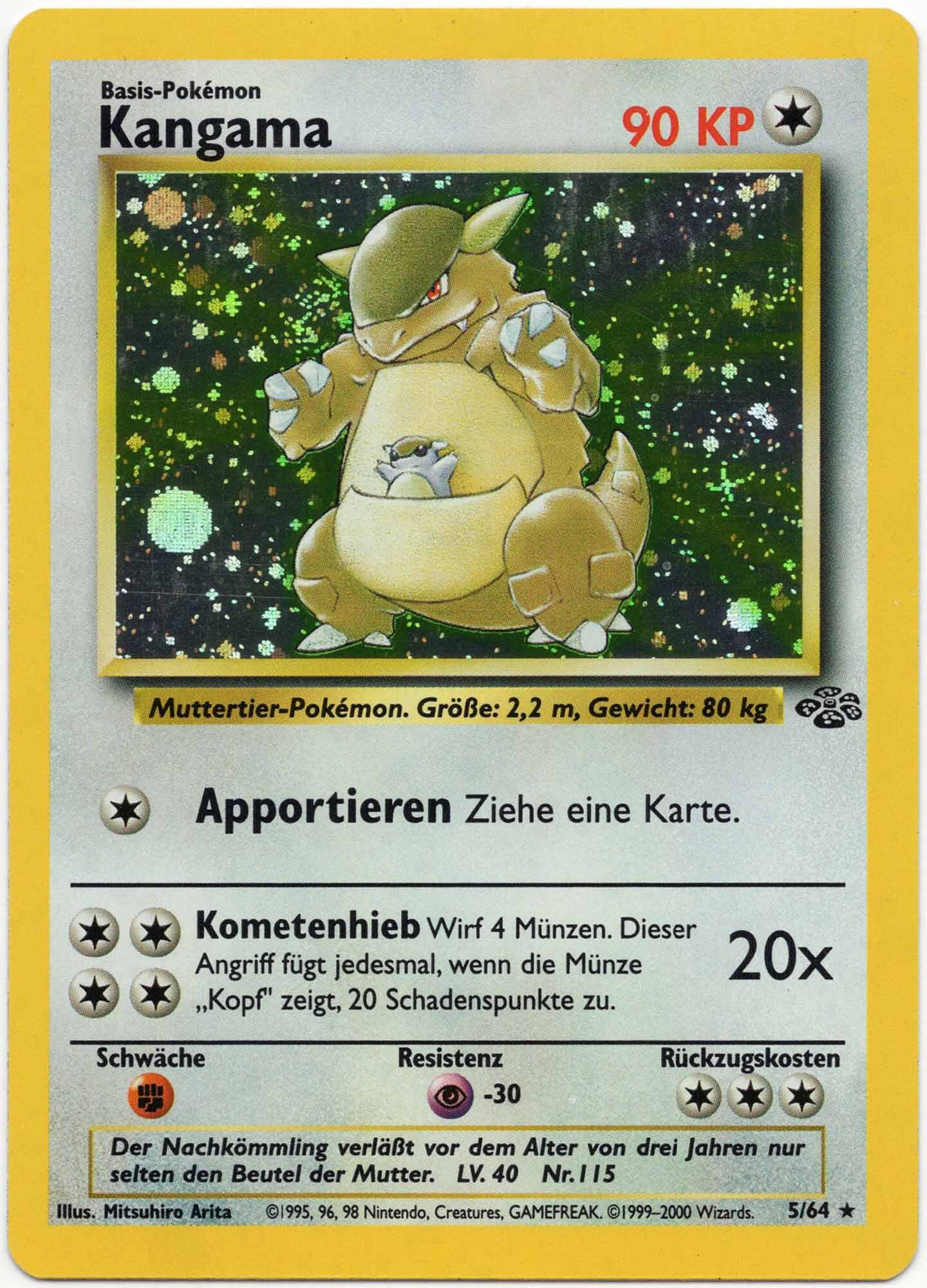 kangama-5-64-pokemon-tcg-lightly-played Kangama - 5/64 - Pokémon TCG - Lightly Played