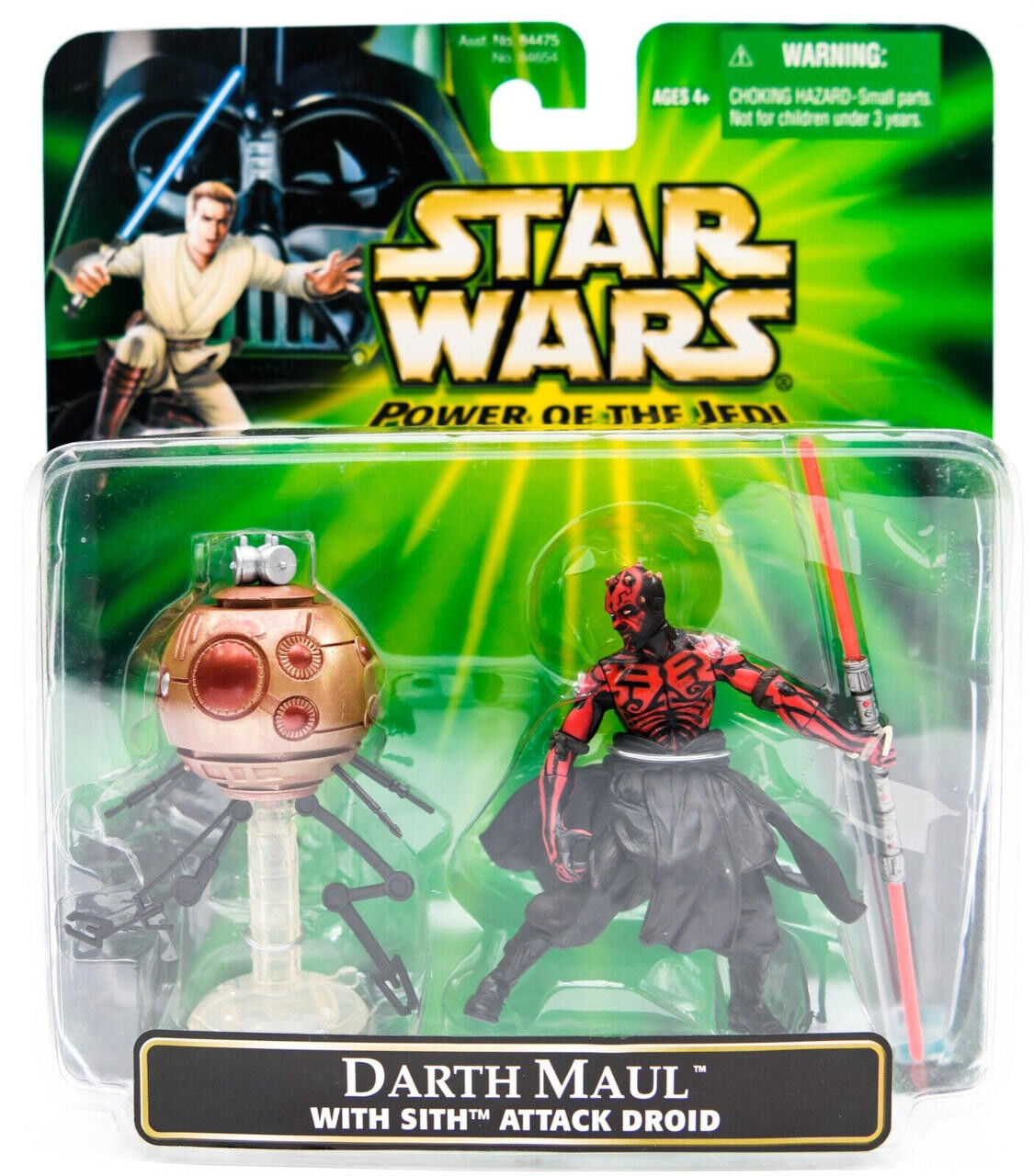 Star Wars - Power of the Jedi (POTJ) - Deluxe Figure - Darth Maul (w/Sith Attack Droid) Star Wars - Power of the Jedi (POTJ) - Deluxe Figure - Darth Maul (w/Sith Attack Droid)