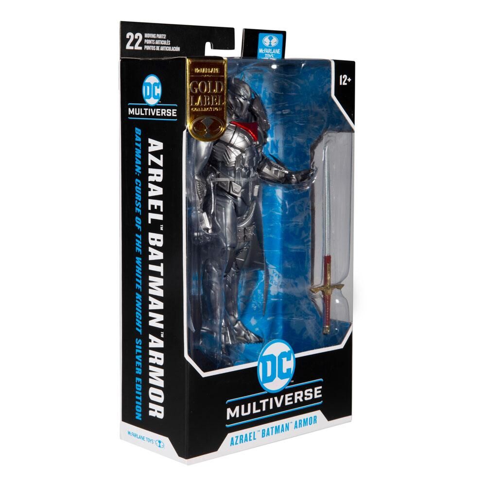 DC Multiverse Actionfigur Azrael Batman Armor Gold Label 18 cm