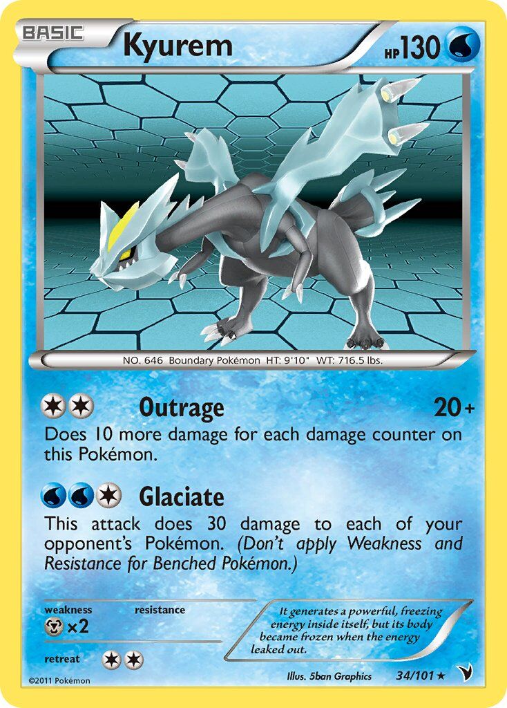 Kyurem - 34/101 - EN Kyurem - 34/101 - EN