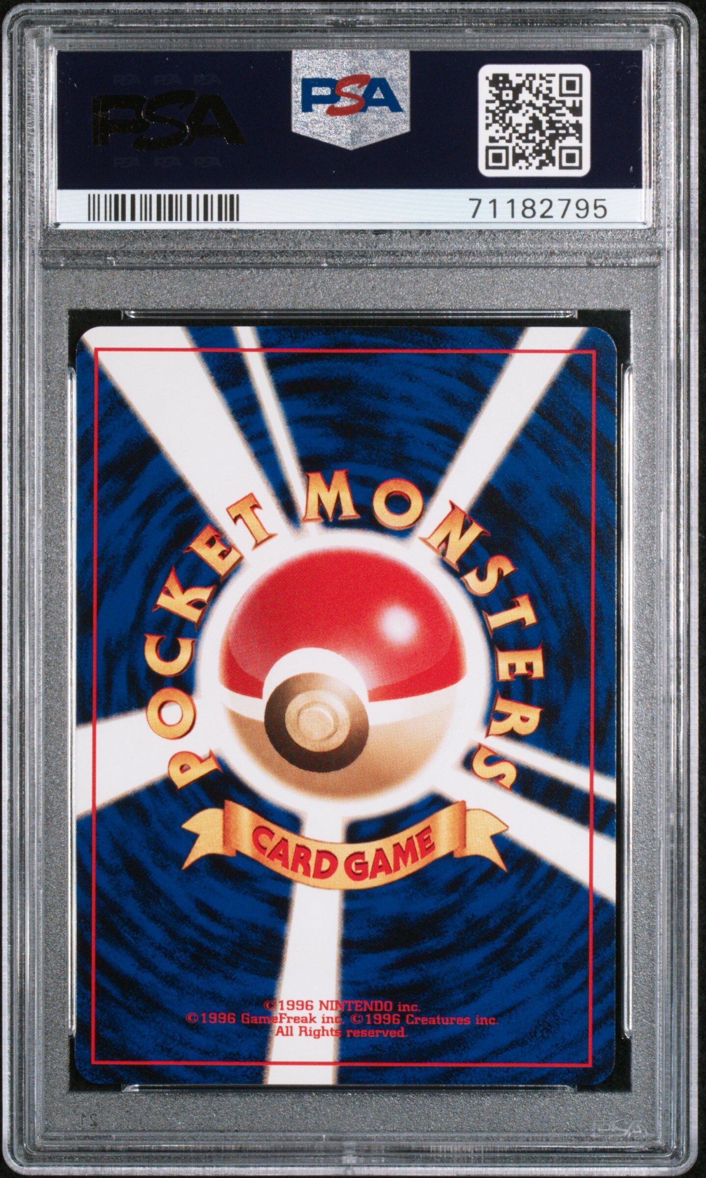Spinarak No. 167 - Japanese Neo 2 - PSA 9 MINT - Pokémon
