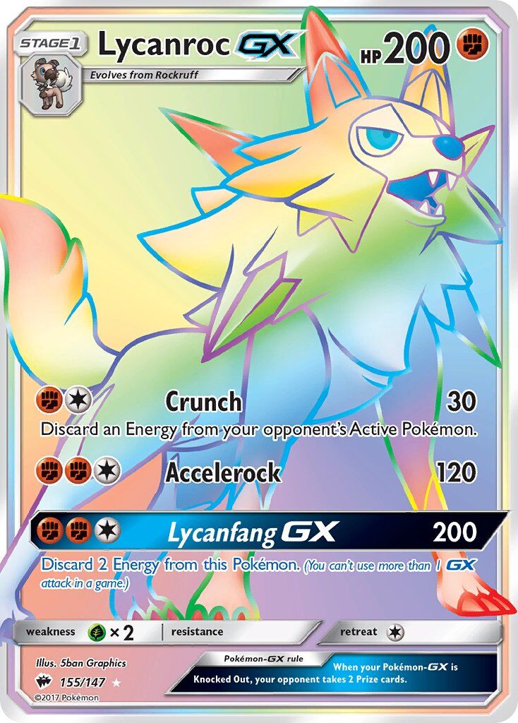 Lycanroc-GX - 155/147 - EN Lycanroc-GX - 155/147 - EN