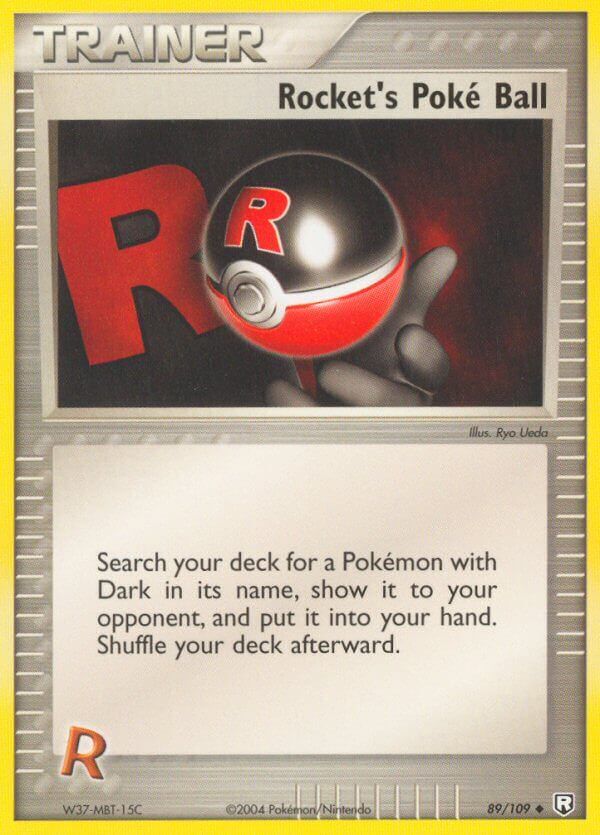 Rocket’s Poké Ball - 89/109 - Reverse Holo - EN