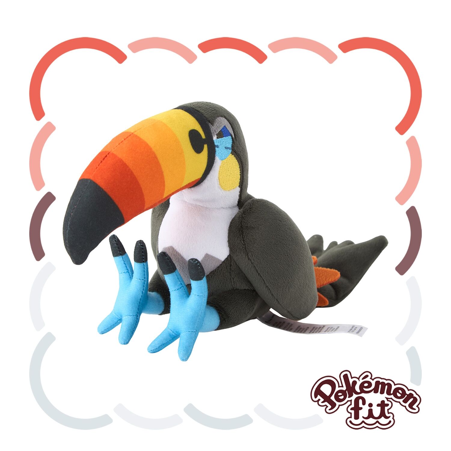 Toucannon Sitting Cuties Plush - 24.0 cm