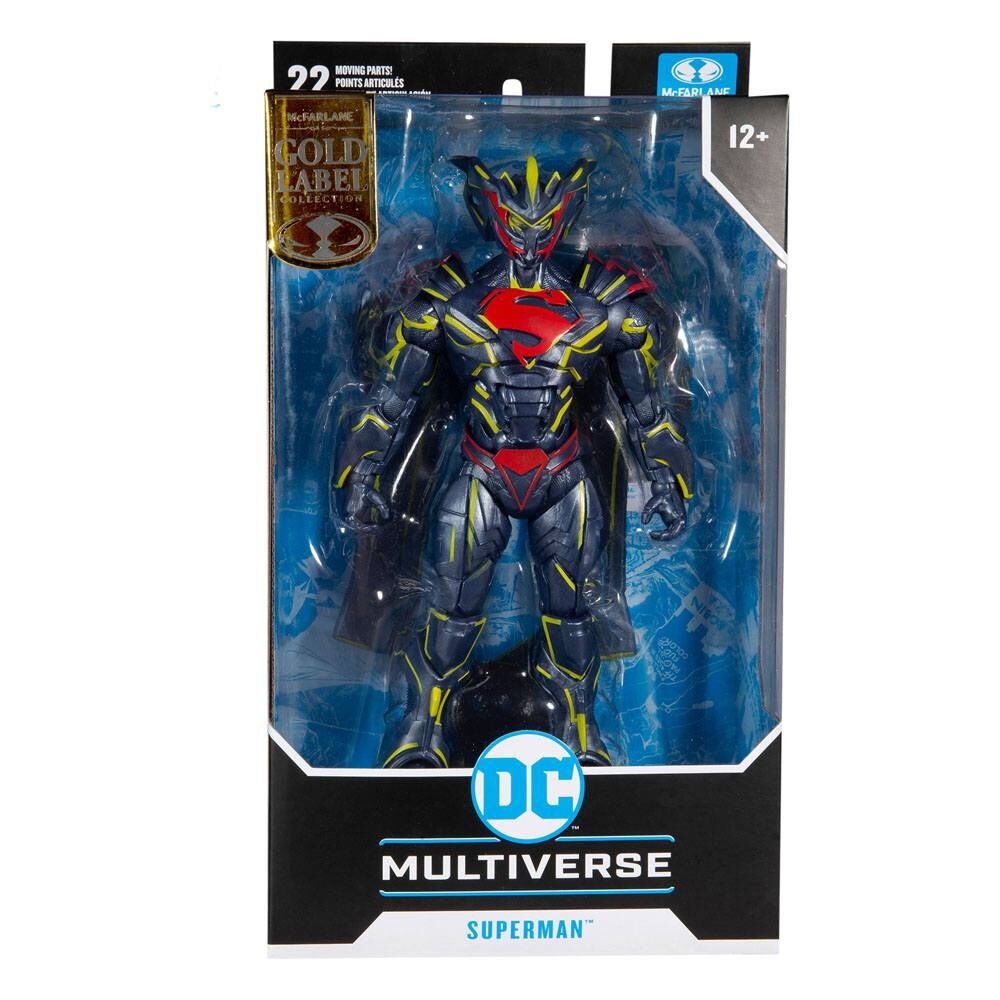 DC Multiverse Actionfigur Superman Energized Unchained Armor 18 cm