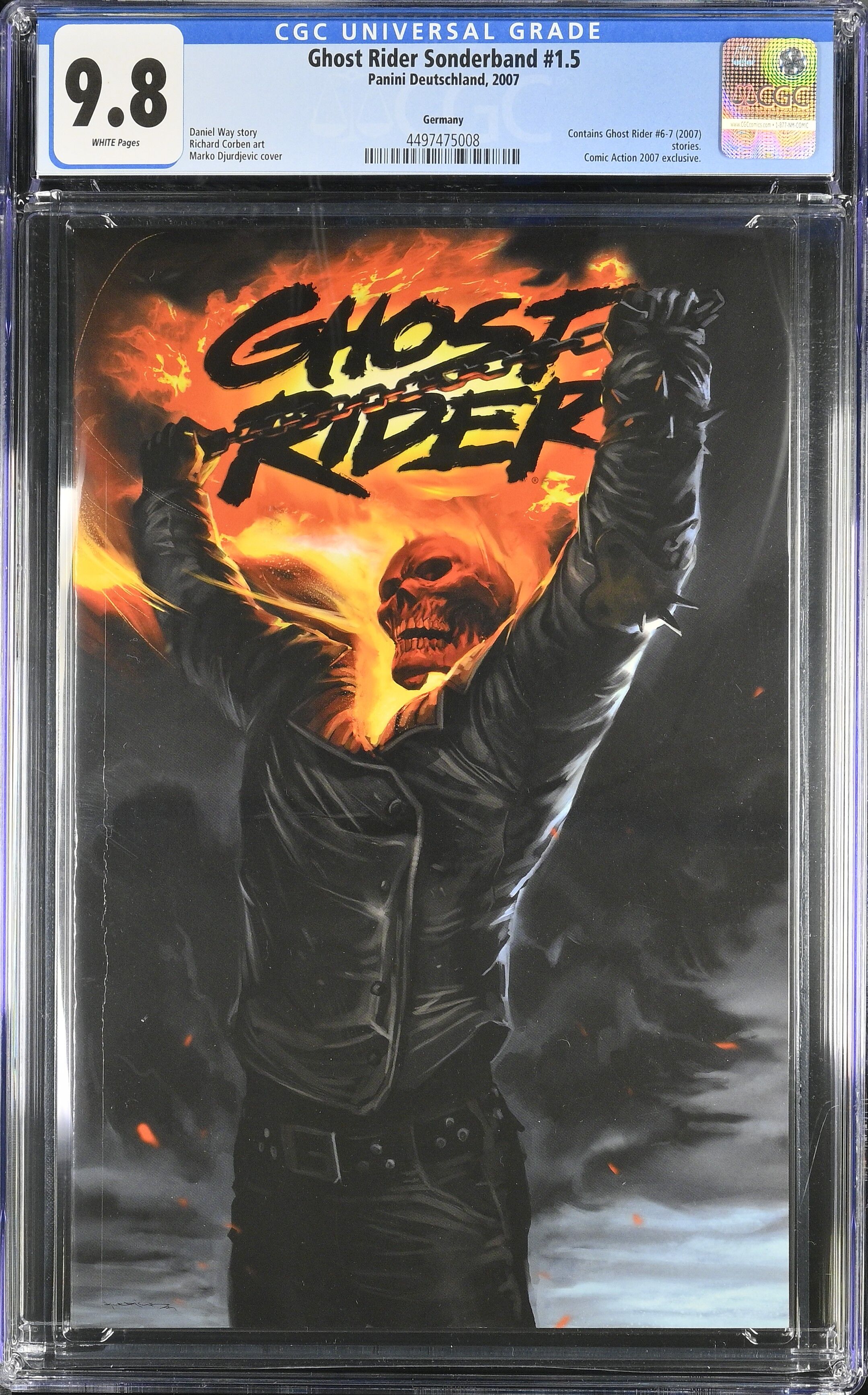 Ghost Rider Sonderband #1.5 CGC 9.8
