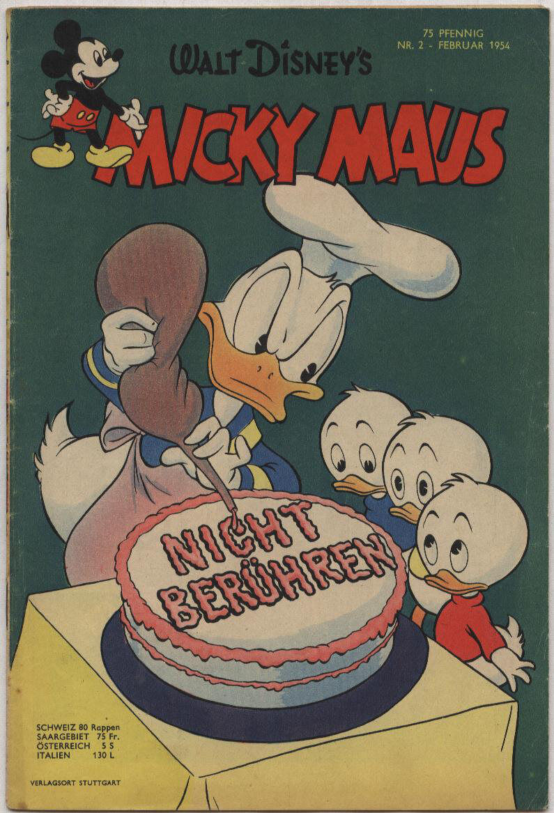 micky_maus_1954_2 Micky Maus 1954 #2