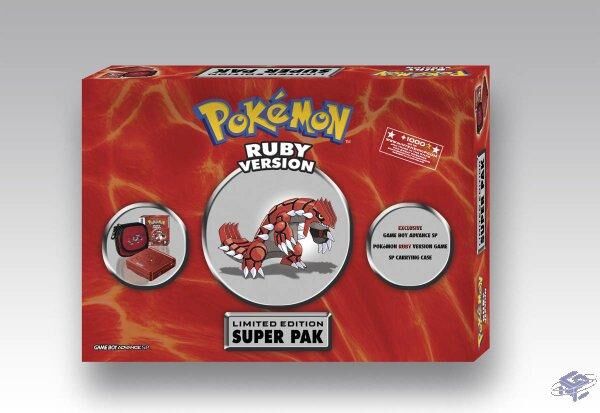 Pokemon Ruby Version [Limited Edition Super Pak] - Game Boy Advance ...