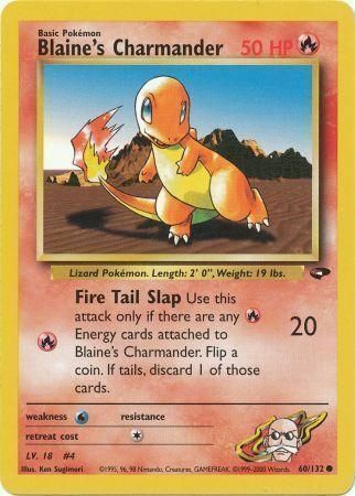 Blaine’s Charmander - 60/132 - Unlimited - EN