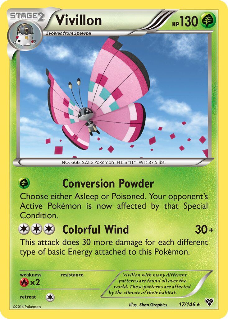 Vivillon - 17/146 - EN Vivillon - 17/146 - EN