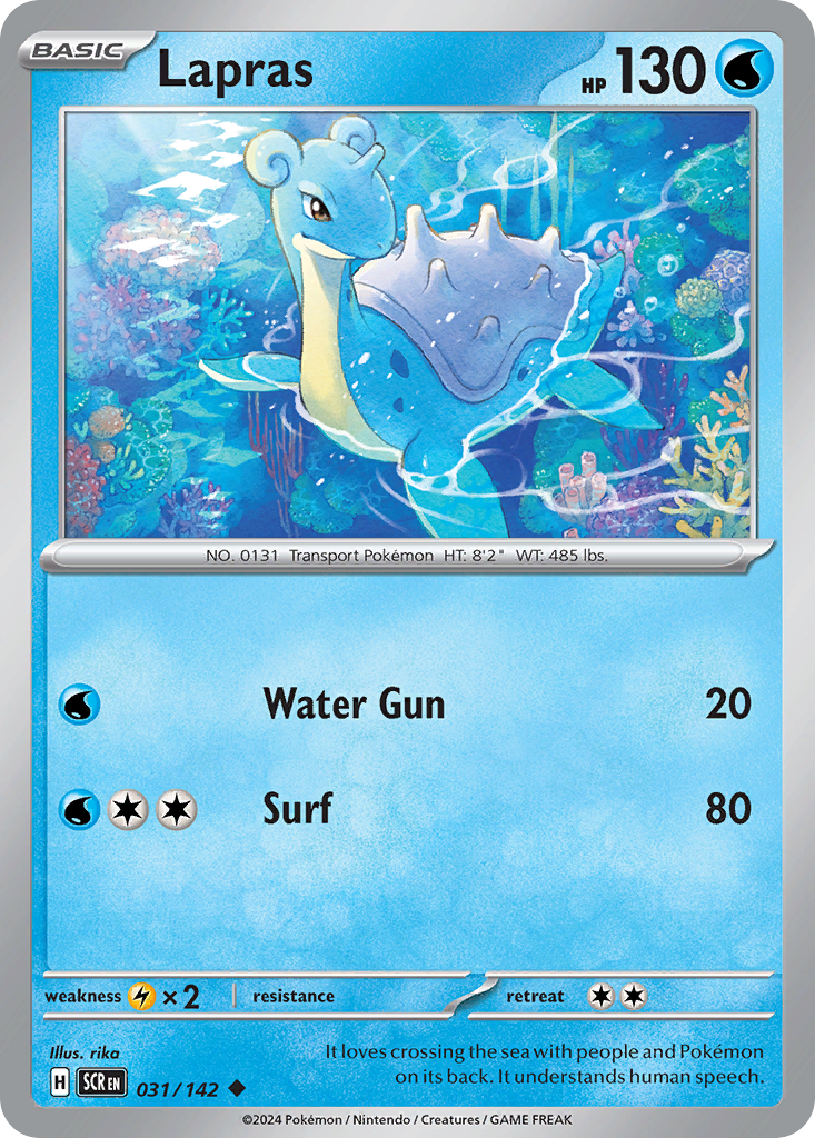 Lapras - 031/142 - EN