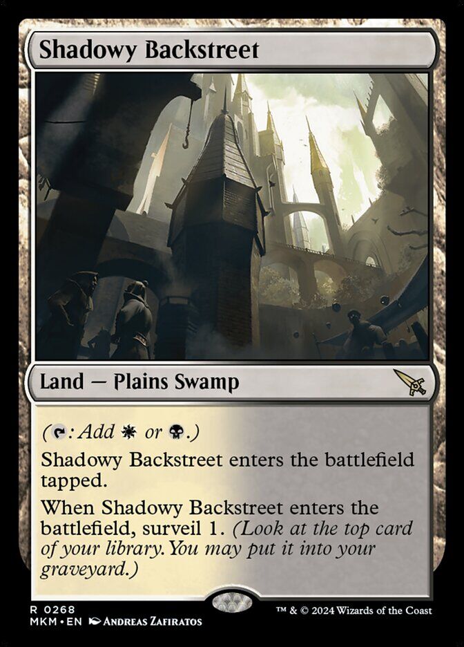Shadowy Backstreet - MKM 268 - Normal - EN - NM