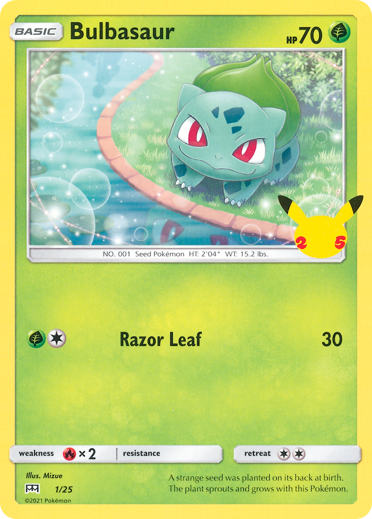 Bulbasaur - 1/25 - EN