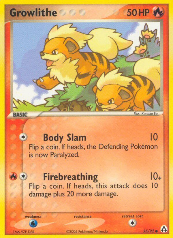 Growlithe - 55/92 - EN Growlithe - 55/92 - EN