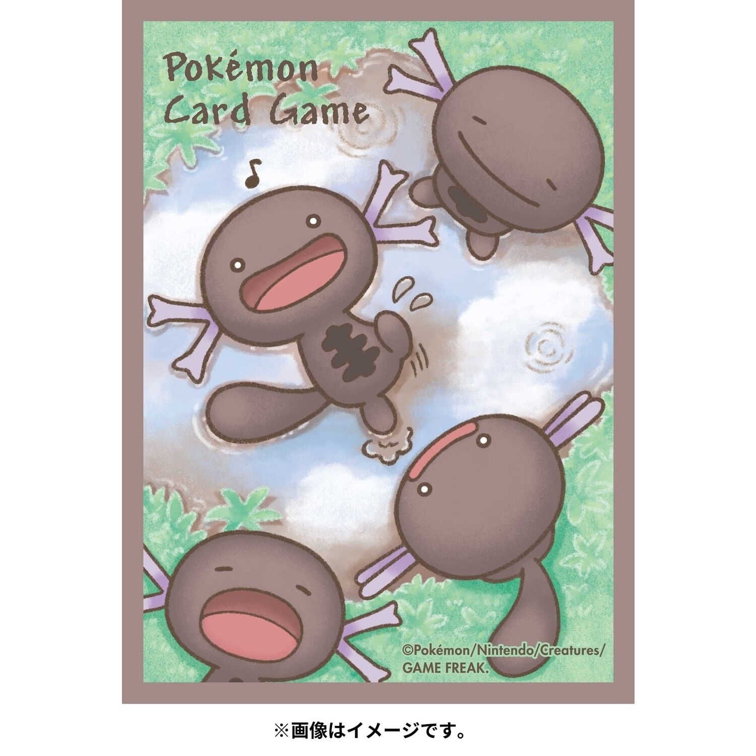 Pokemon Center Deck Sleeves Shield Wooper (Paldea-Form)