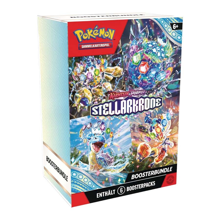 Pokémon TCG: Karmesin & Purpur (SV07) - Stellarkrone - Build & Battle Box - DE