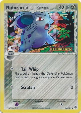 Nidoran Female - 56/101 - Reverse Holo - EN