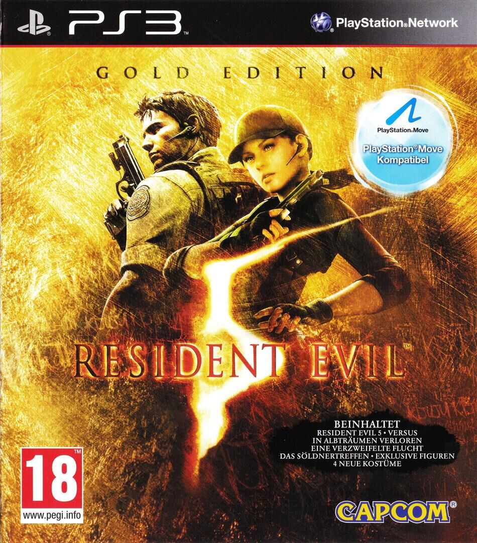 Resident Evil 5 [Gold Edition] - OVP - PS3 - EN