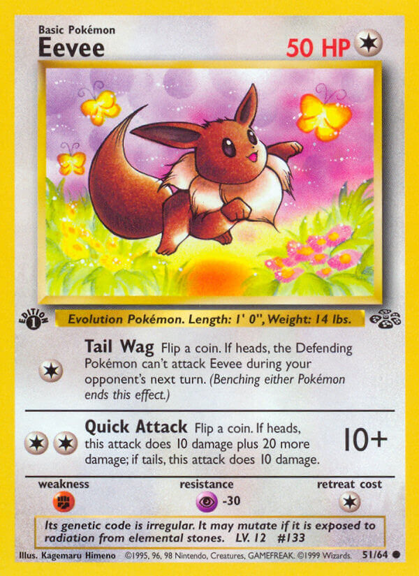Eevee - 51/64 - 1st Edition - EN