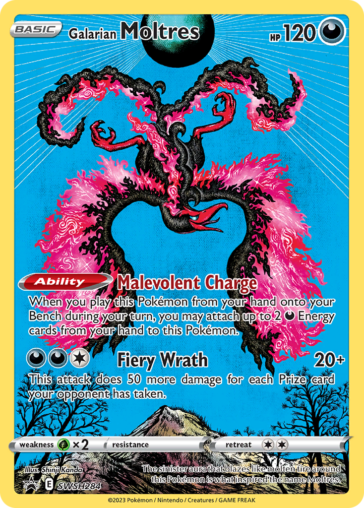 Galarian Moltres - SWSH284/306 - EN