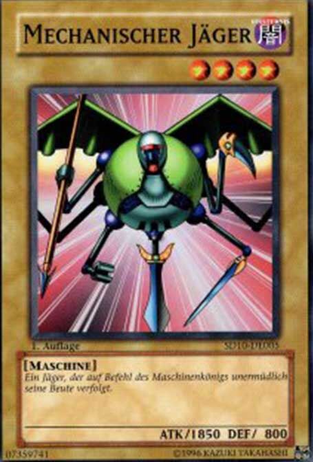 mechanischer-j-ger-yu-gi-oh Mechanischer Jäger - Yu-Gi-Oh!