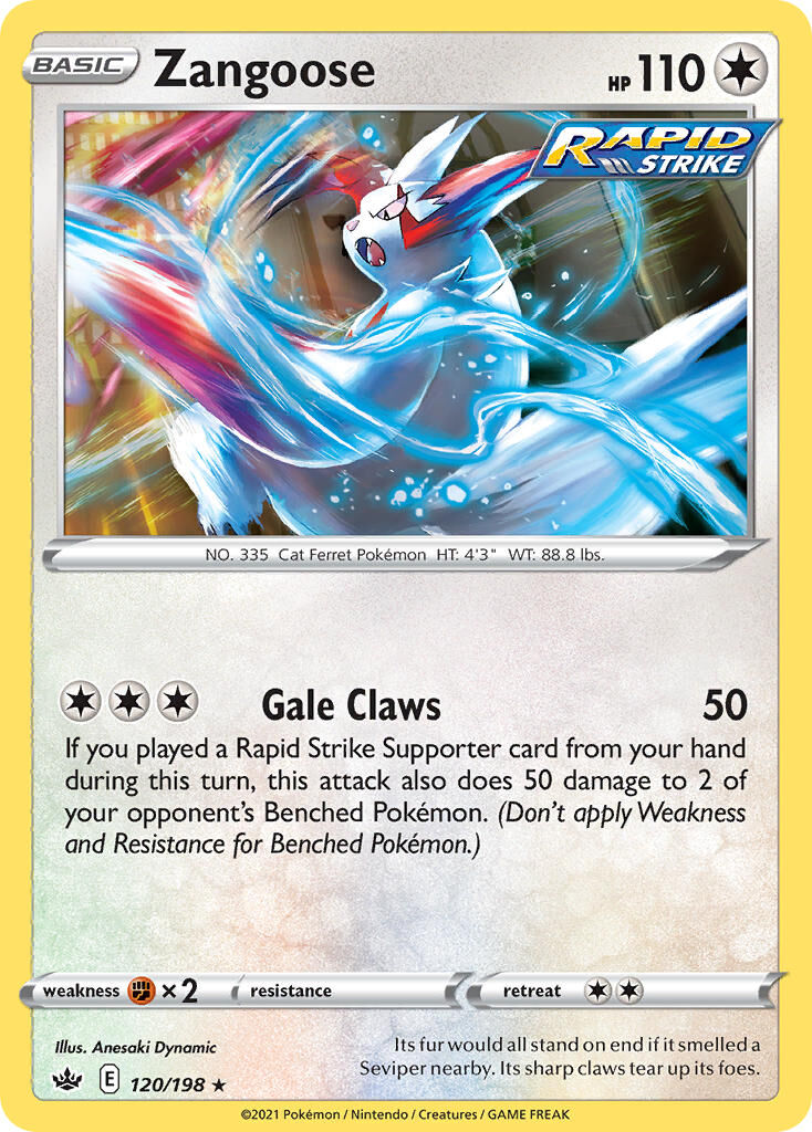 Zangoose - 120/198 - EN Zangoose - 120/198 - EN