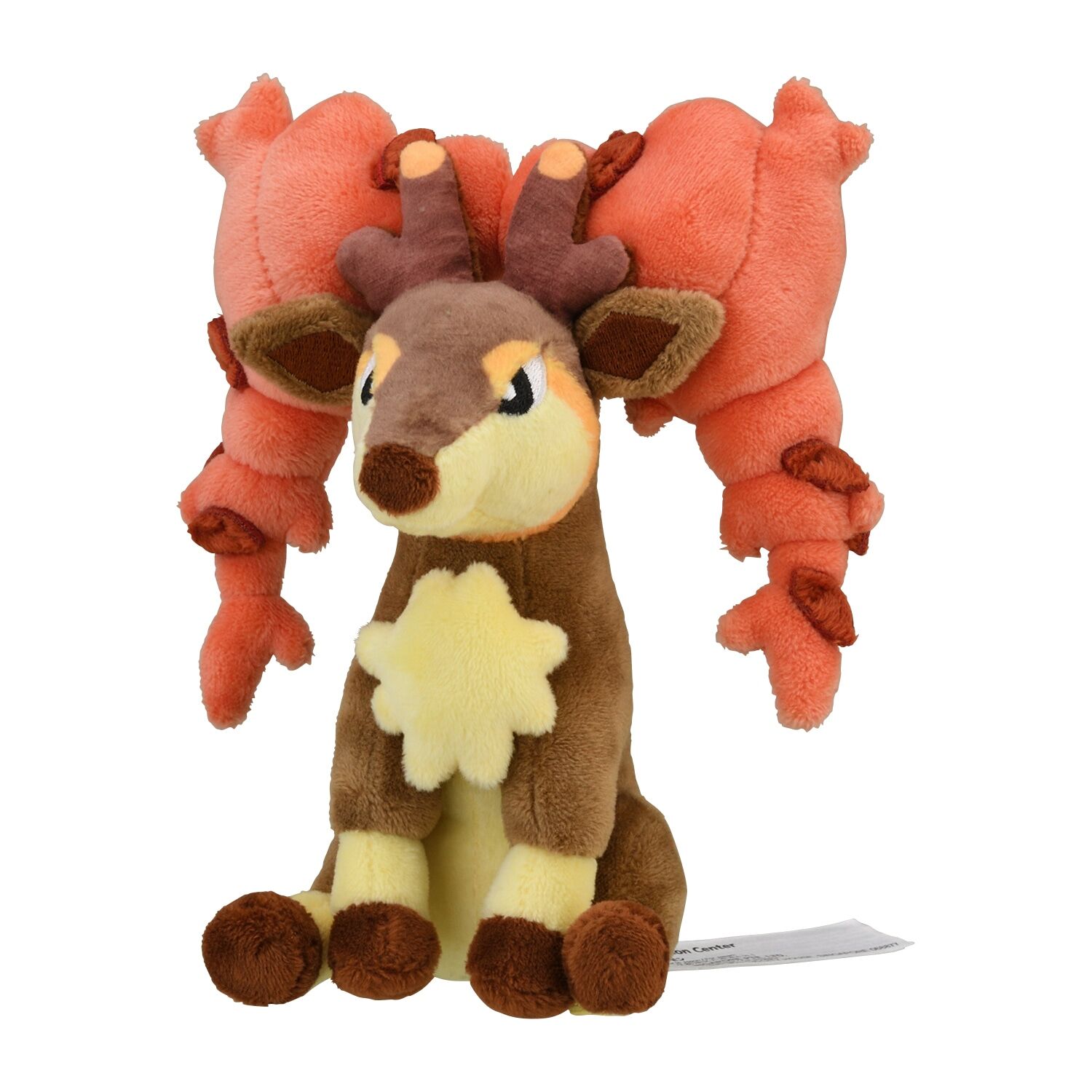 Sawsbuck (Autumn Form) Sitting Cuties Plush - 15.5 cm