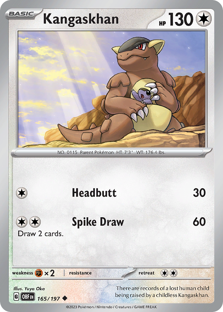 Kangaskhan - 165/230 - EN Kangaskhan - 165/230 - EN