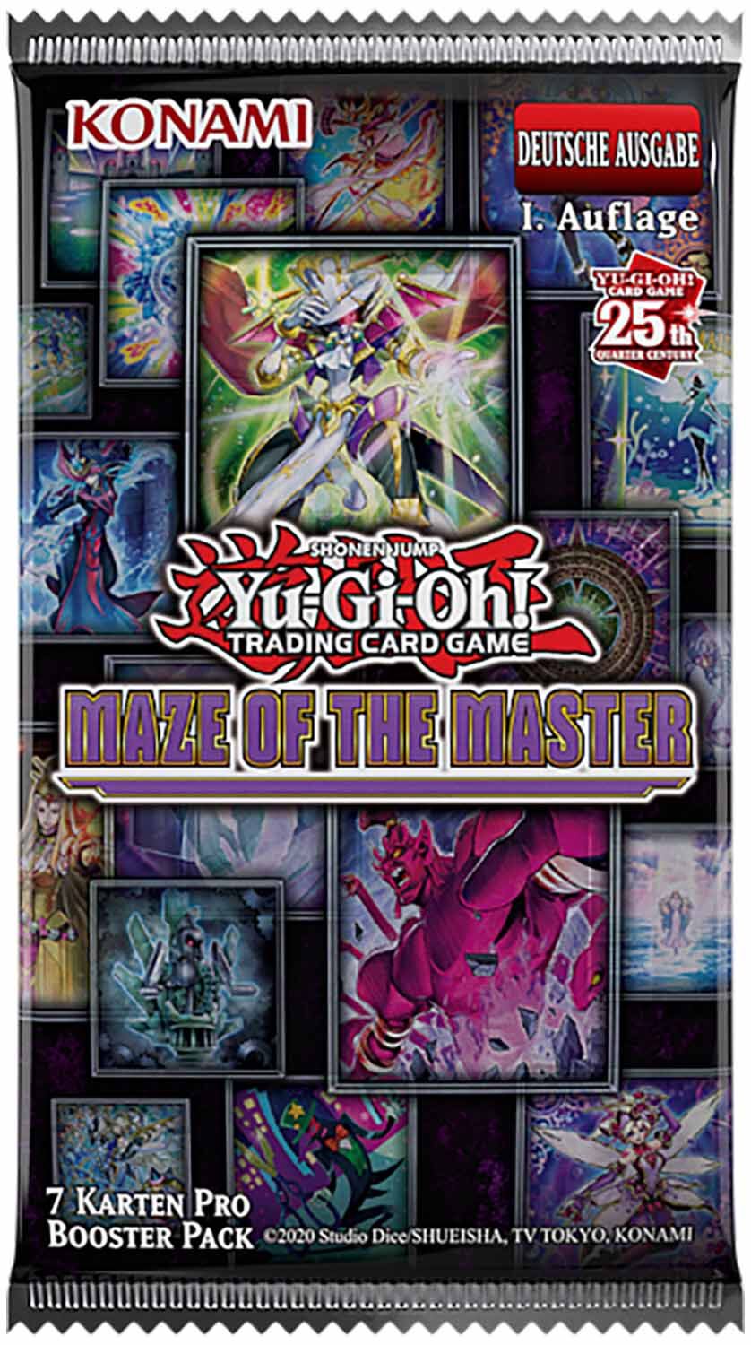 Maze of the Master Booster Pack - 1. Auflage - Yu-Gi-Oh! - DE