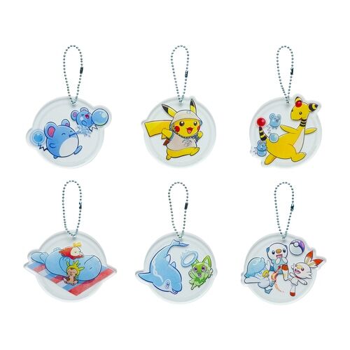 Acrylic Keychain Pokémon Center Tokyo Bay R Acrylic Keychain Pokémon Center Tokyo Bay R