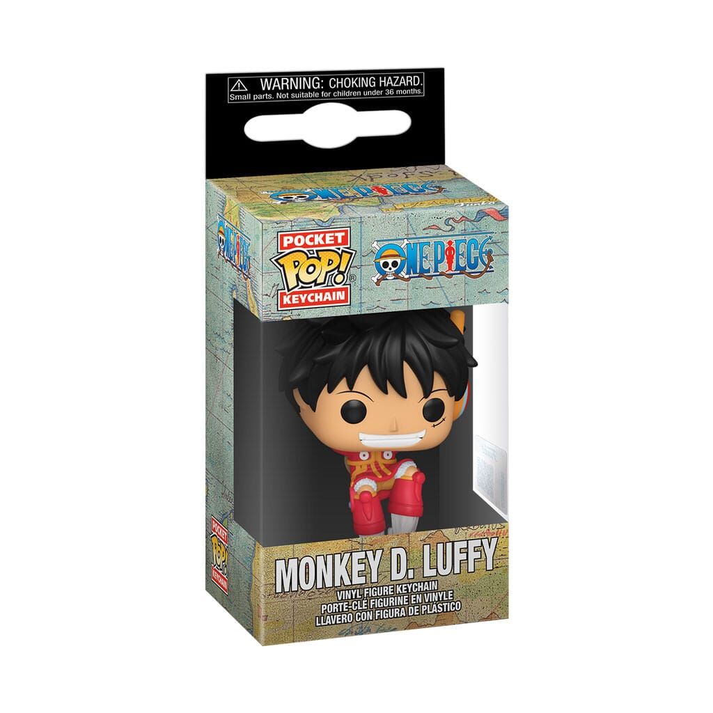 One Piece POP! Vinyl Schlüsselanhänger Luffy 4 cm 