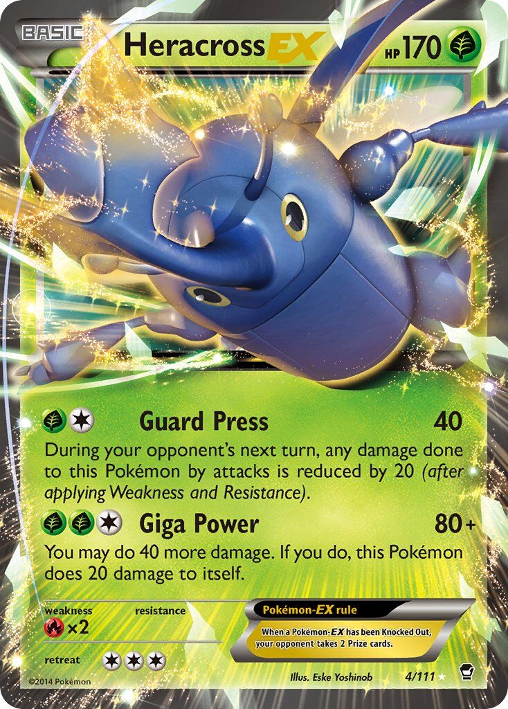 Heracross-EX - 4/111 - EN Heracross-EX - 4/111 - EN