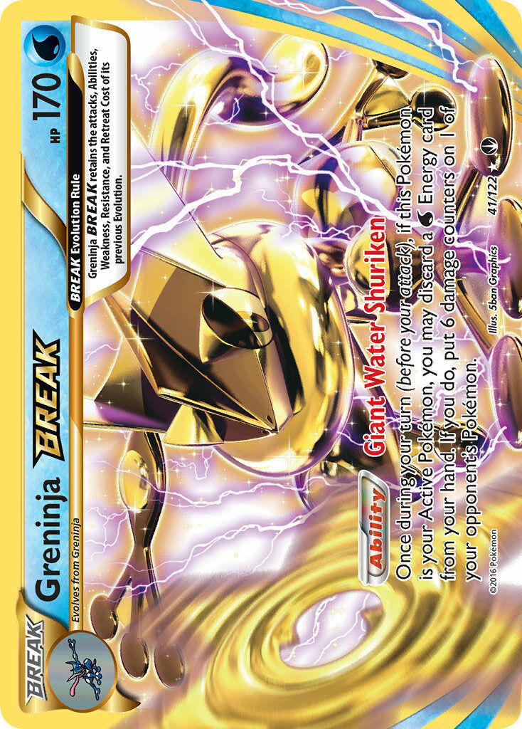 Greninja BREAK - 41/122 - EN Greninja BREAK - 41/122 - EN