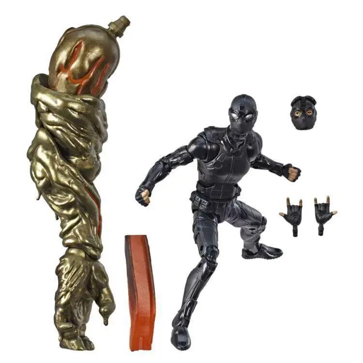 Spider-Man: Far From Home Marvel Legends Molten Man Spider-Man Action Figure [Far From Home Stealth Suit]