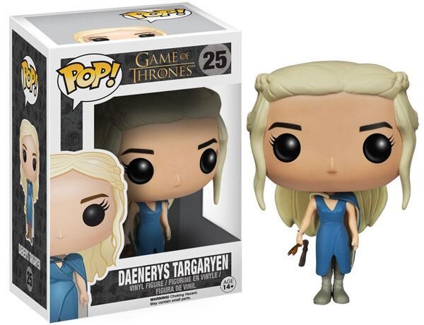 Game of Thrones POP! Vinyl Figur Daenerys in Blue Gown 10 cm
