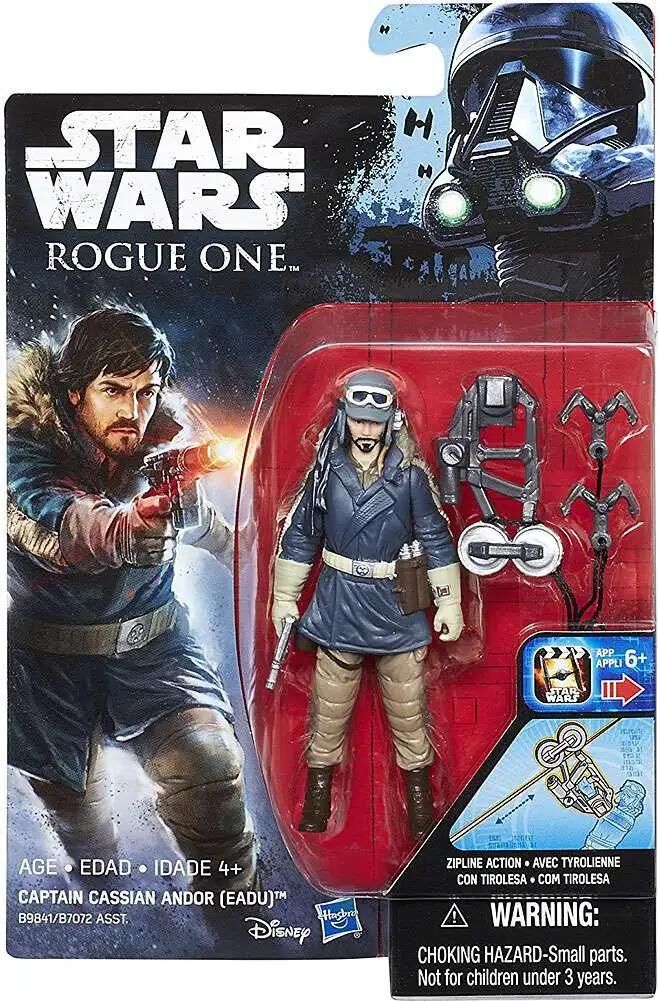 Star Wars Rogue One Captain Cassian Andor Action Figure [Zipline Action]