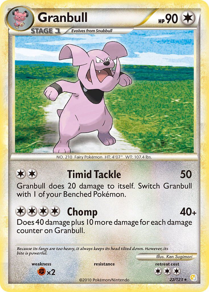 Granbull - 22/123 - EN Granbull - 22/123 - EN