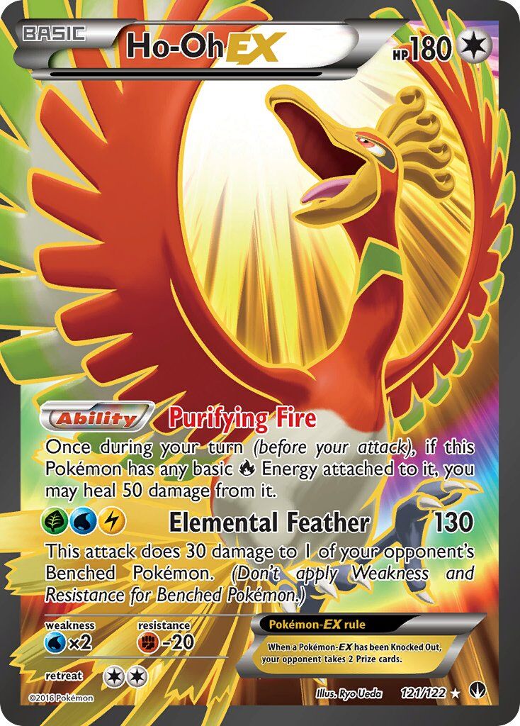 Ho-Oh-EX - 121/122 - EN